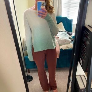 Lightweight ombré sweater
